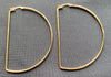 Large Gold Geometric Hoop Earrings