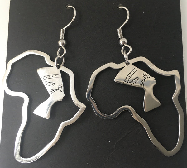 Wholesale Dozen Pack Med Nefertiti Fish Hook Earrings for Women