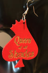 Queen of Shades Earrings - 3 Woke Girlz