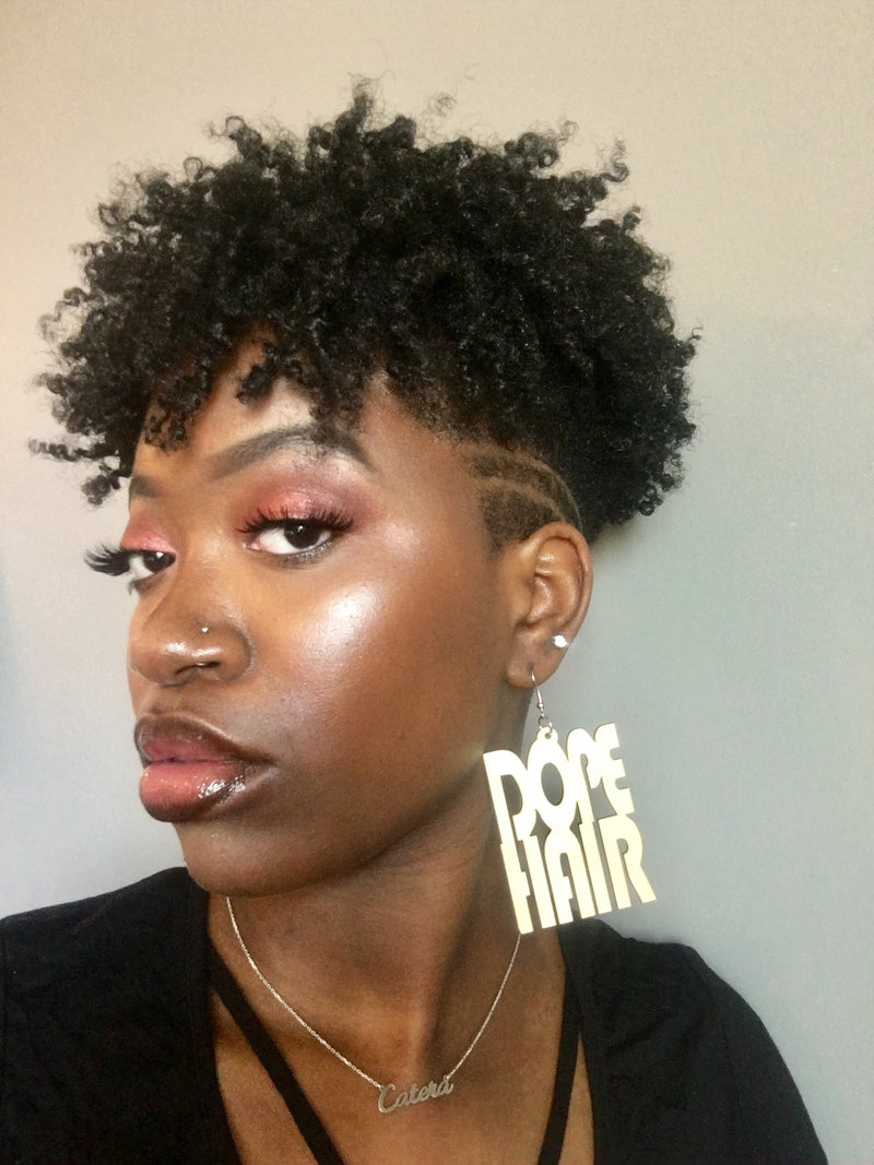 Dope Hair Earrings - 3 Woke Girlz