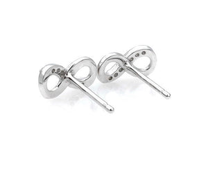 Infinity Sterling Silver Stud/Minimalist Earrings - 3 Woke Girlz