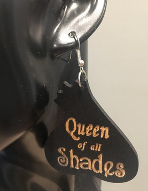 Queen of Shades Earrings - 3 Woke Girlz